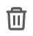 The trash can icon.